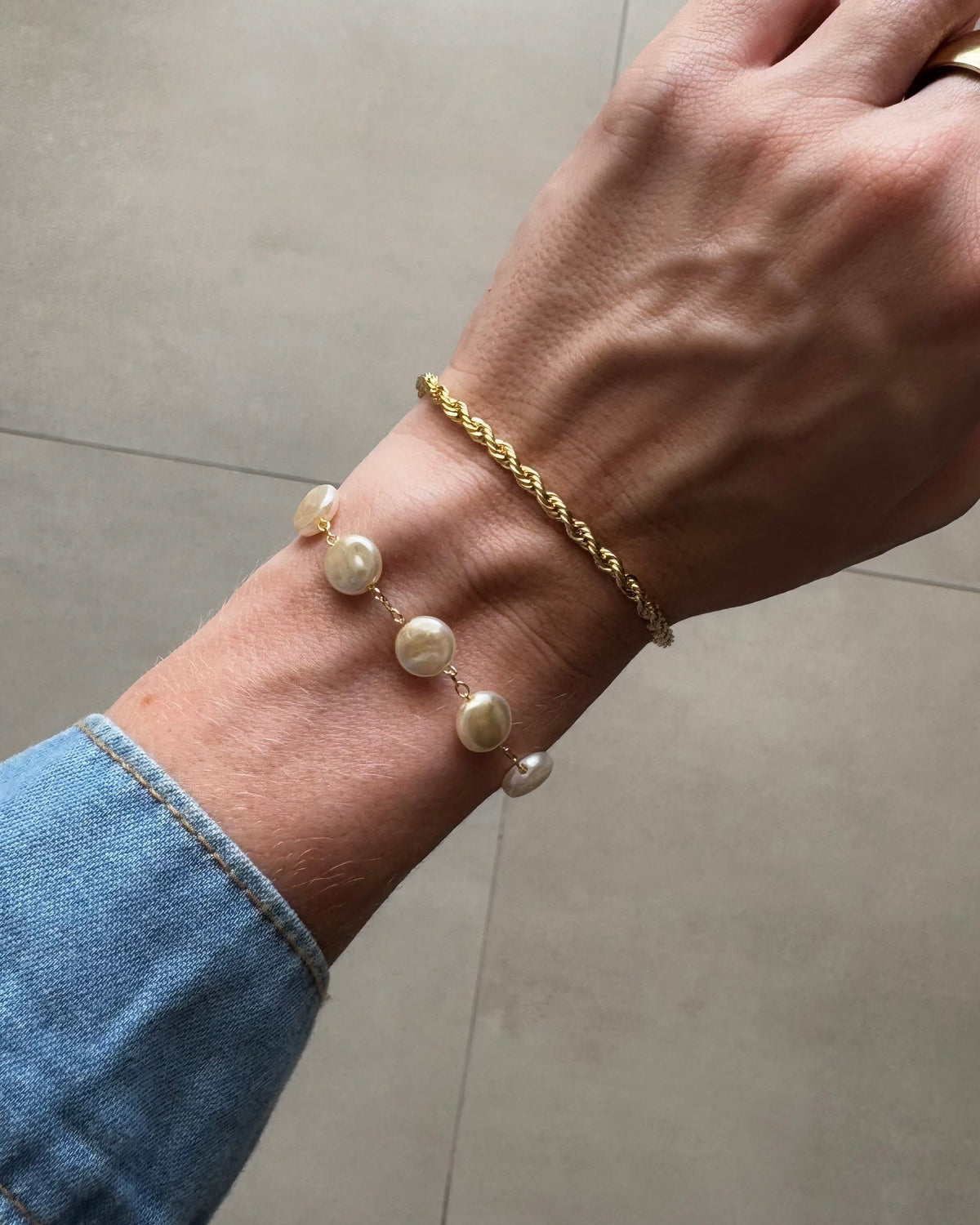 Pulseira Braid Dourada