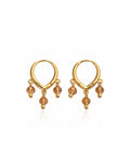 Brinco de Argola Summer Champagne Dourado
