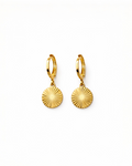 Brinco Argolinha Coin Dourado