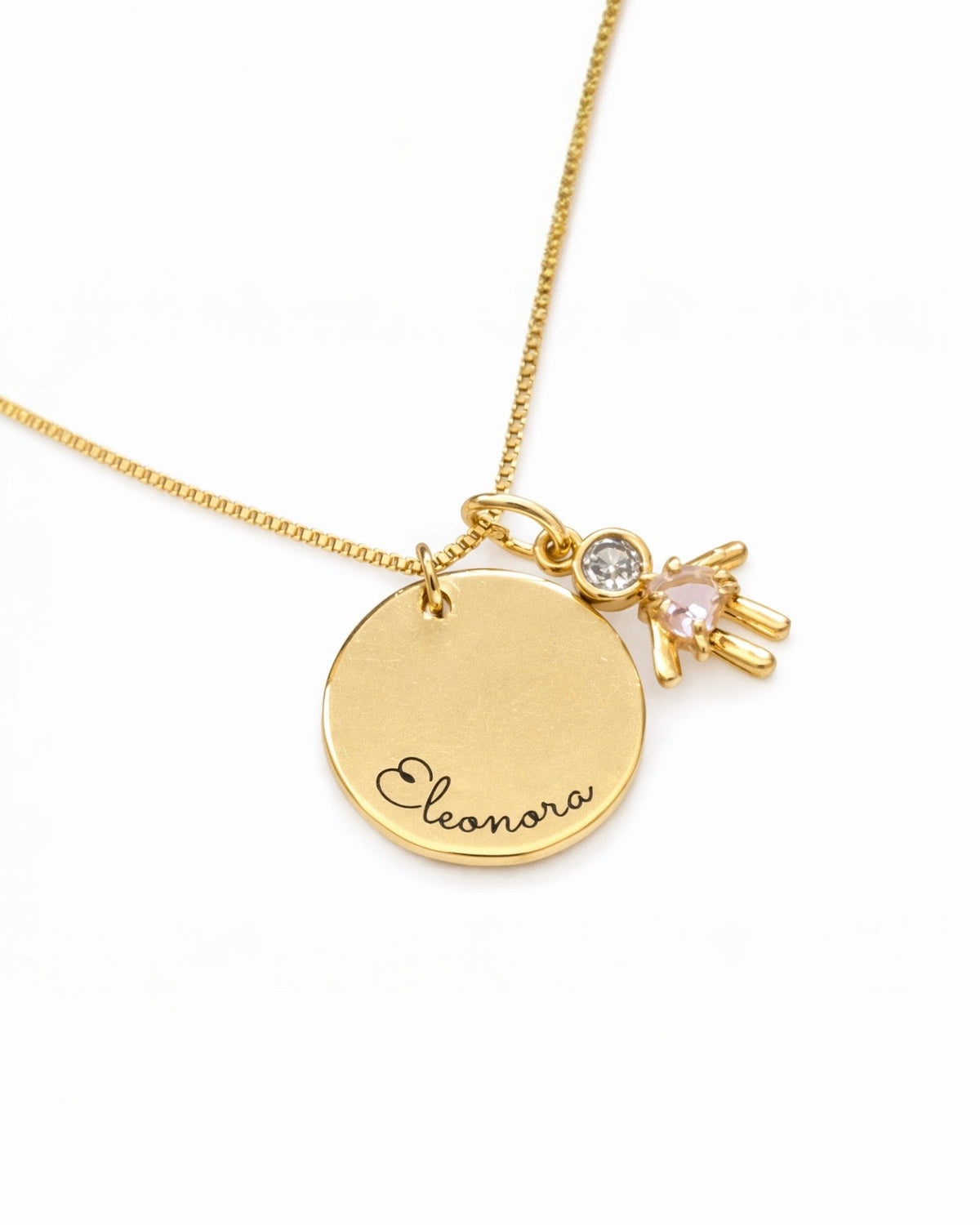 Colar Elo Personalizável Dourado