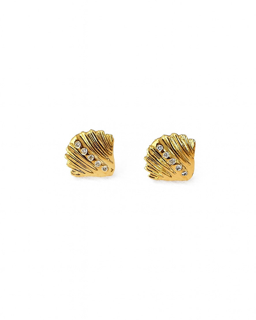 Brinco Concha Dourado