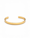 Bracelete Liso Dourado