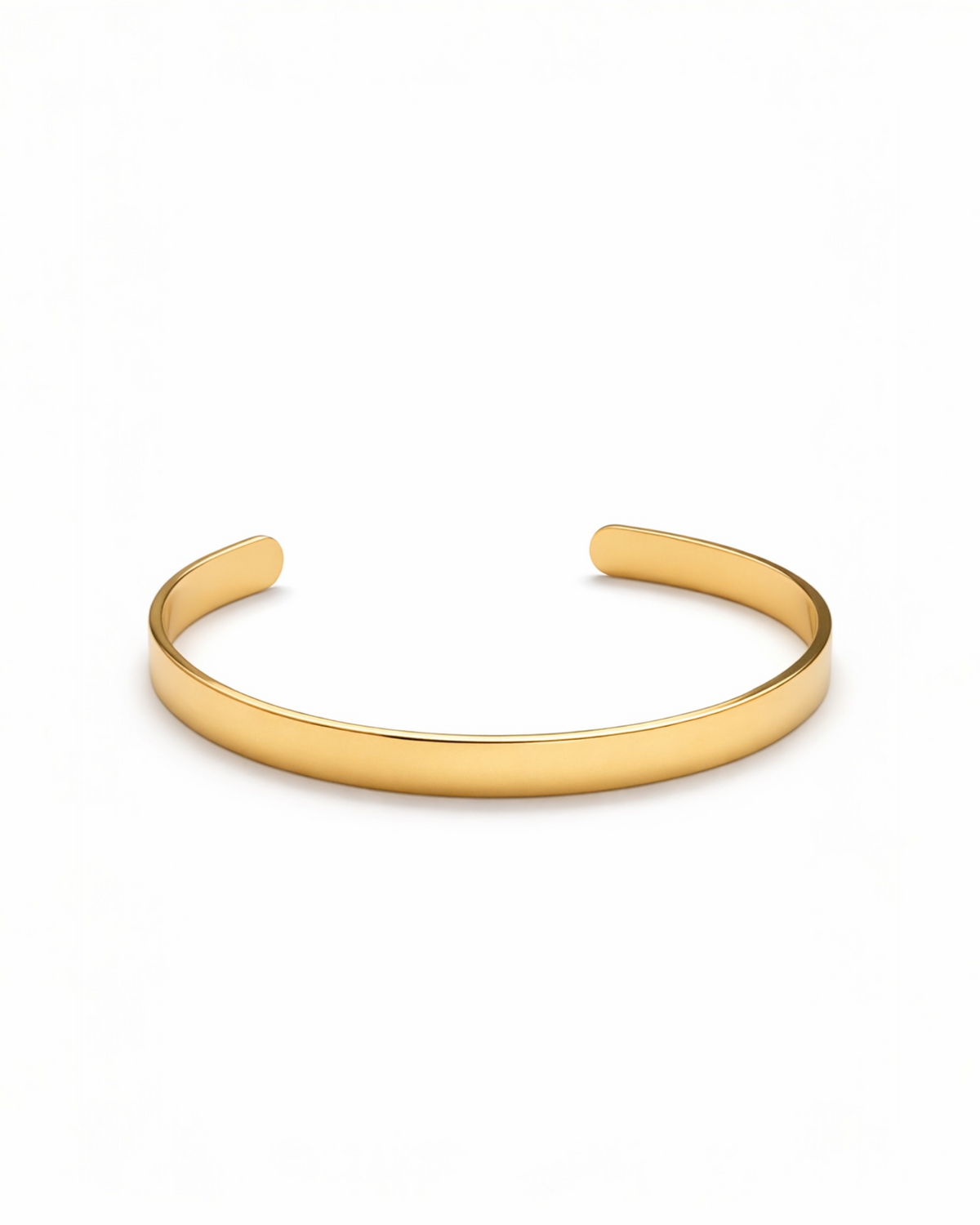Bracelete Liso Dourado