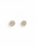 Brinco Infantil Flower Dourado