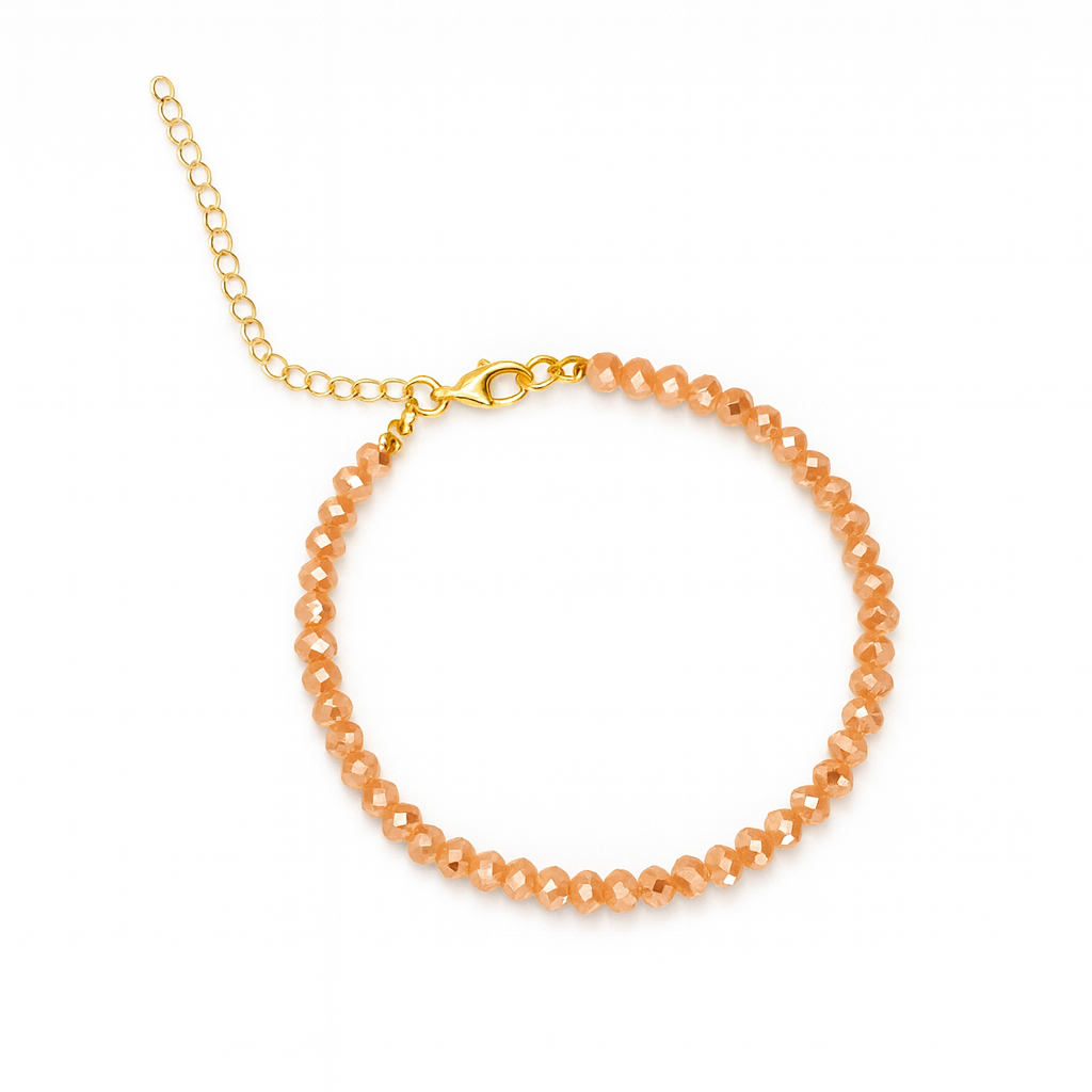 Pulseira Summer Dourada - Champagne