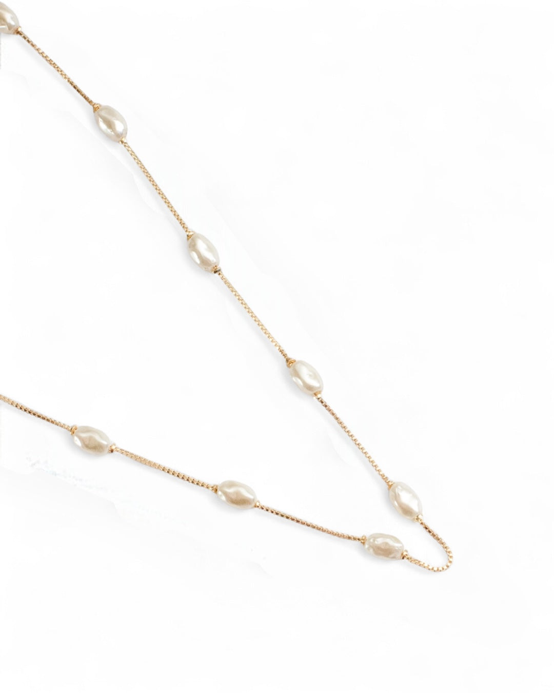 Colar Choker Pérolas Delicate Dourado