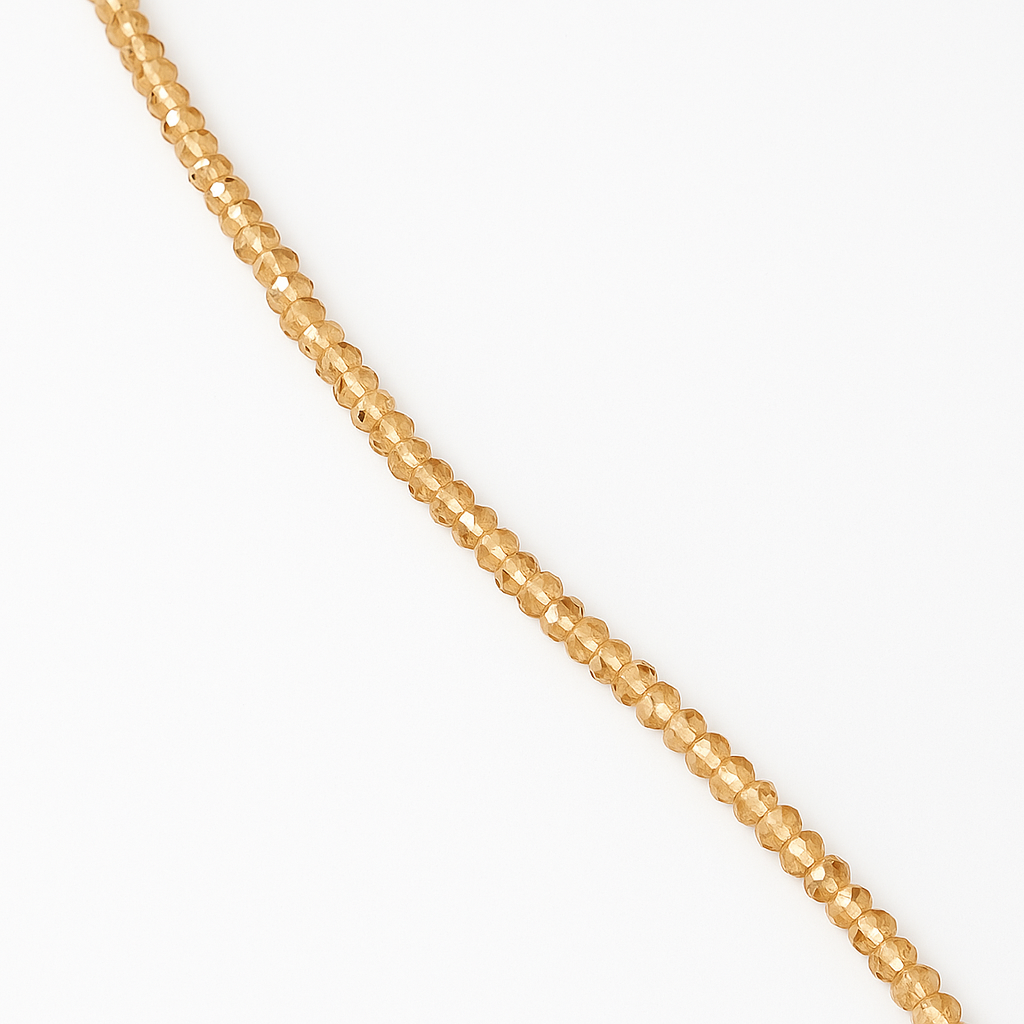Pulseira Summer Dourada - Champagne
