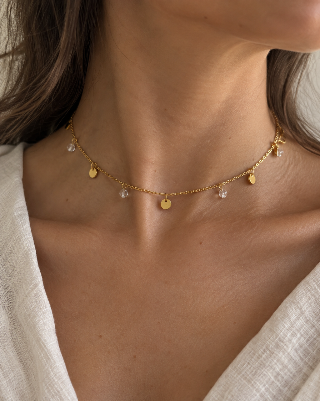 Choker Tássia Dourado