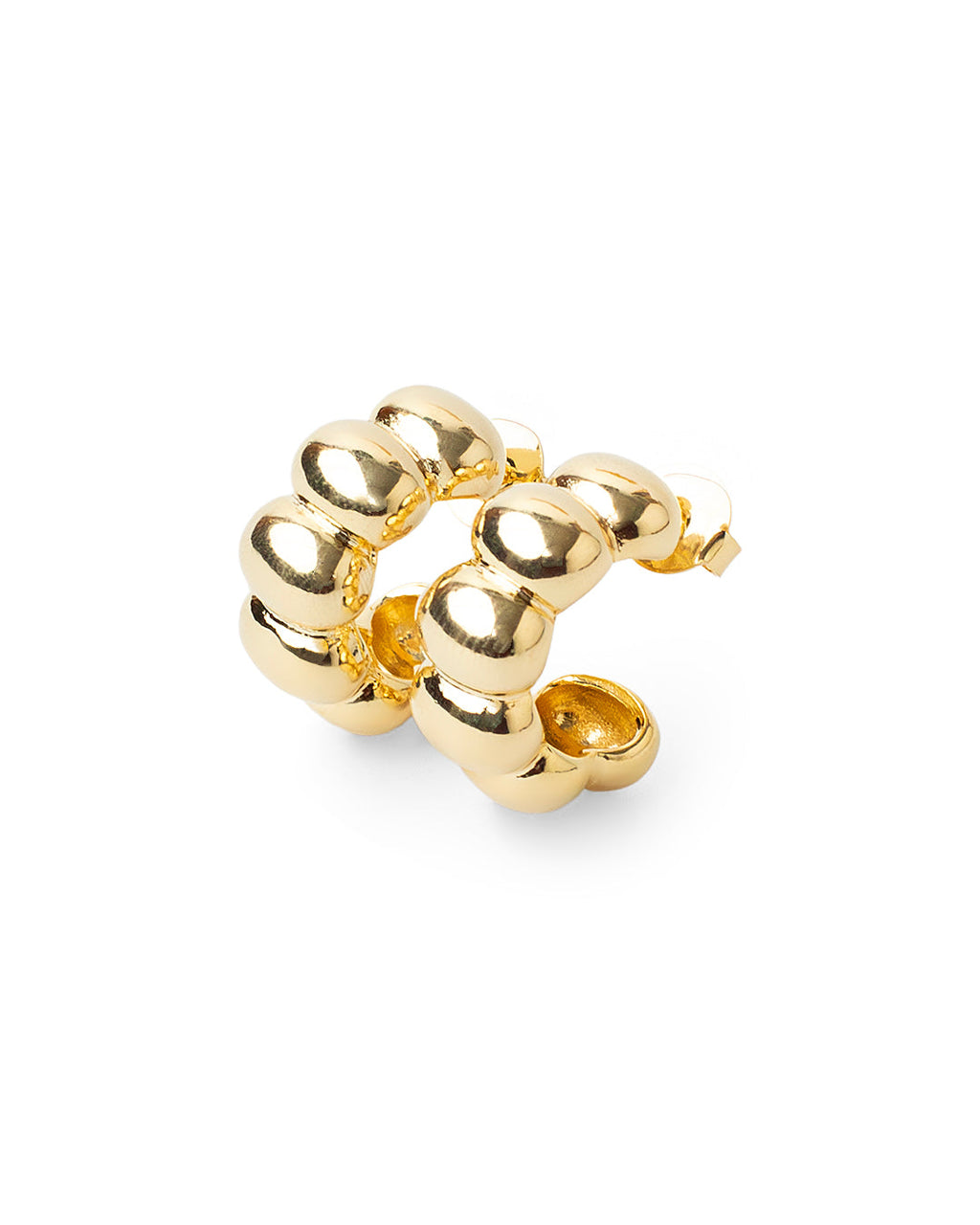 Brinco Argola Buds Dourado