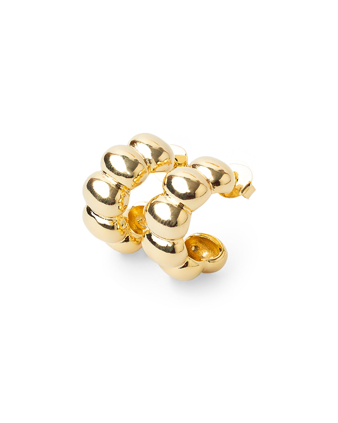 Brinco Argola Buds Dourado